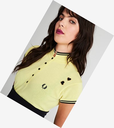 Black Fred Perry Amy Winehouse Foundation Knitted Shirt Women's Knitwear | IAUKL-2714