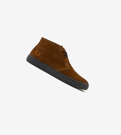 Black Fred Perry Hawley Men's Boots | CJRVX-7160