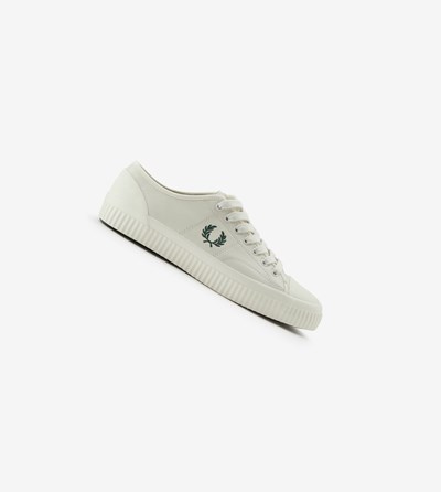 Black Fred Perry Hughes Men's Canvas Shoes | NCEWP-3189