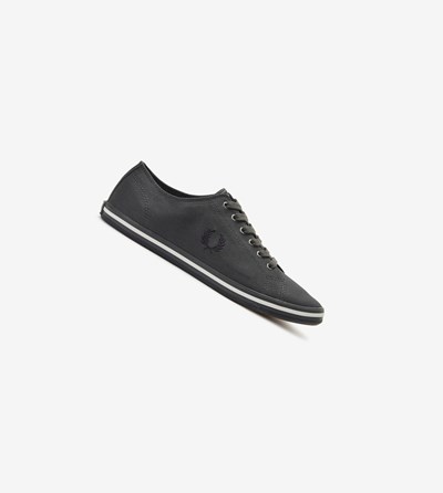 Grey Fred Perry Kingston Men's Sneakers | KDPHO-7835