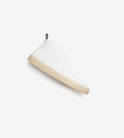 White Fred Perry Hawley Women's Boots | EKUYJ-5029